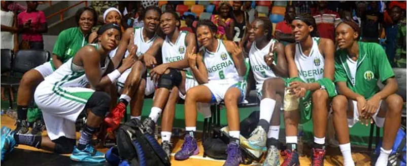 D’Tigress players on the bench during a game