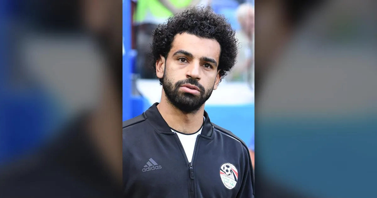 Mohamed Salah in Egypt colours