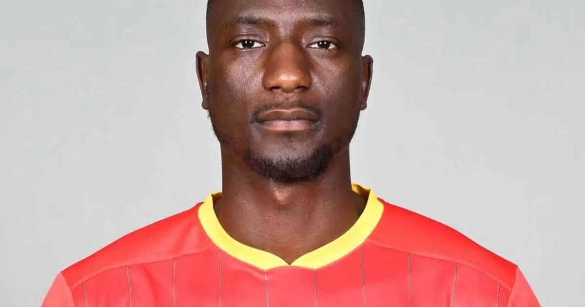 Serhou Guirassy in a Guinea national team shirt