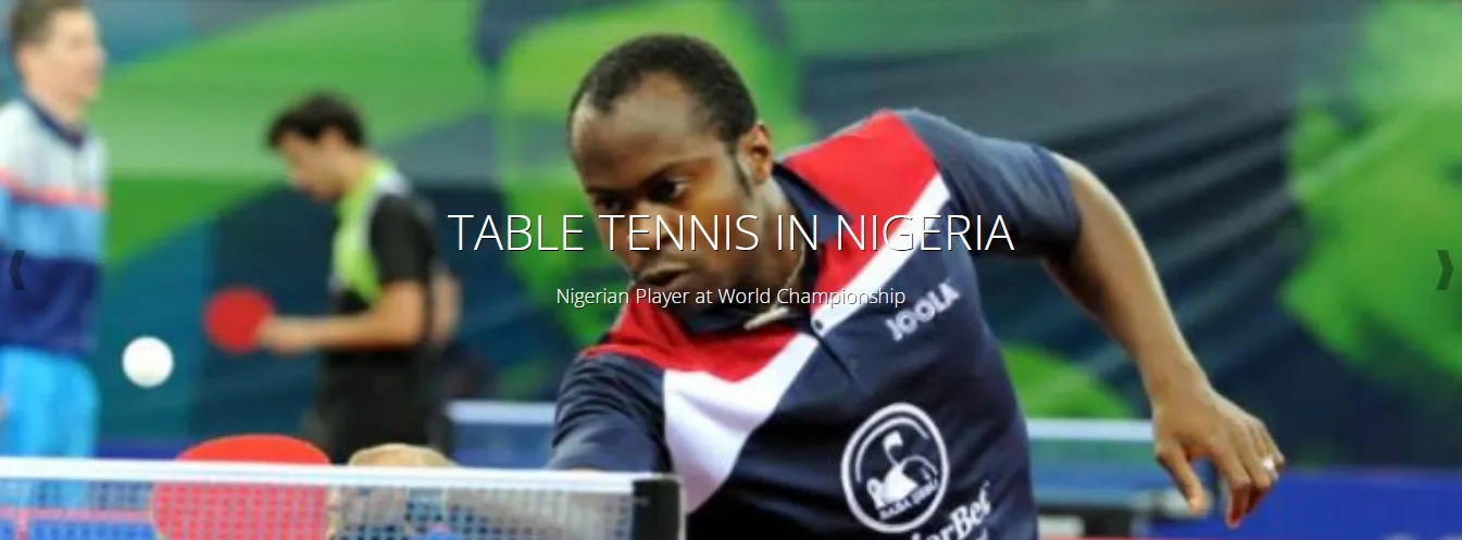 A Nigerian player at the World Championships